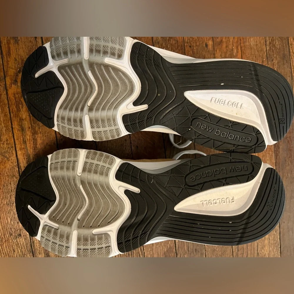 New Balance 990v6 Made in USA Tan Brown Grey Sneakers Men’s 9.5 D U990TN6 EUC - Picture 5 of 7